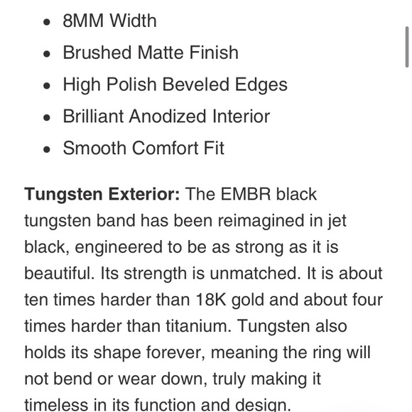 Mens ring, size 11.5 - Picture 4 of 6